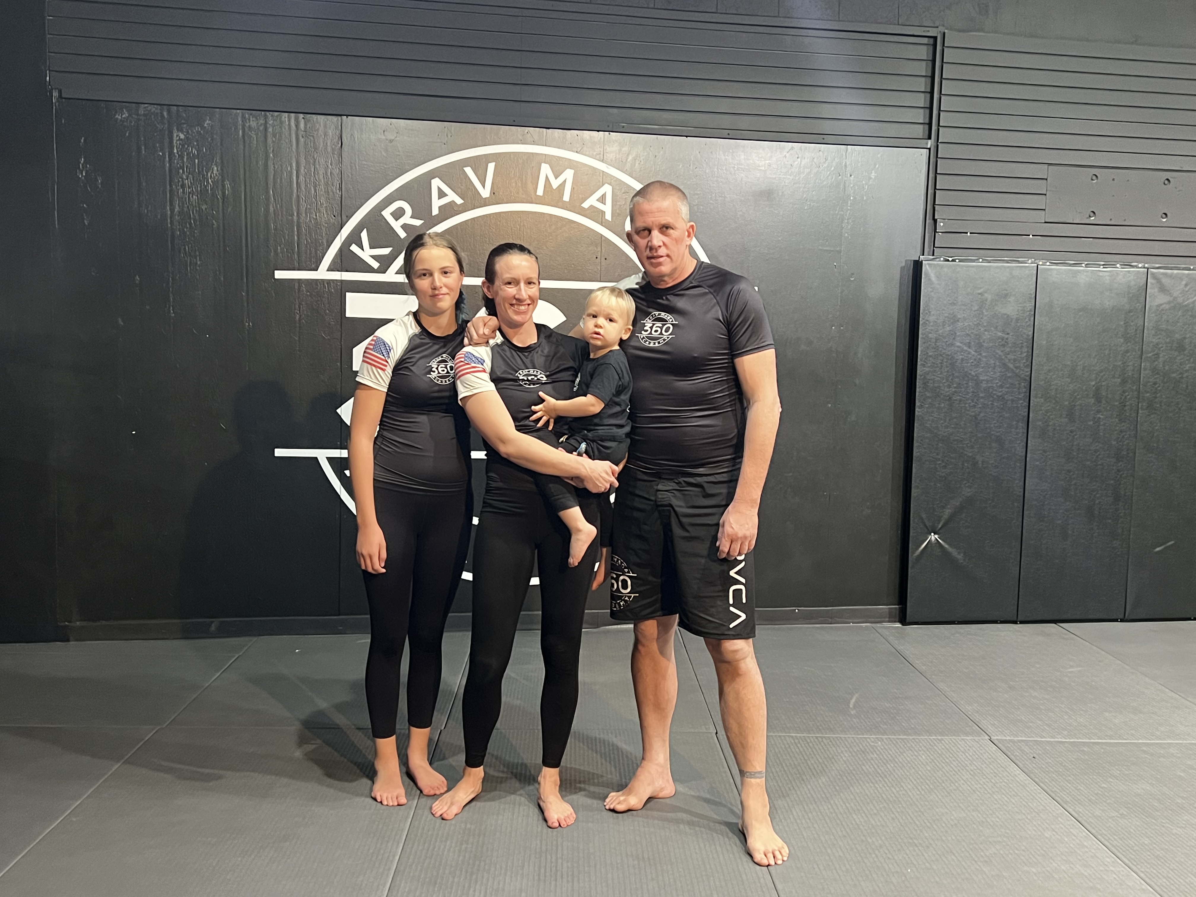 Real 360 Krav Maga community training together